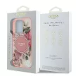 Guess GUHMP16XHFWBDCEP iPhone 16 Pro Max 6.9" hardcase IML Flower & Tonal Circle MagSafe tok, rózsaszín