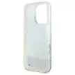 Guess GUHMP16LLFMWTE iPhone 16 Pro 6.3" tok, bézs hardcase Liquid Glitter Flower MagSafe