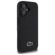 Lacoste LCHMP16SPVCK iPhone 16 6.1" tok, fekete Iconic Petit Pique MagSafe