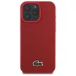 Lacoste LCHMP16LPVCR iPhone 16 Pro 6.3" tok, piros hardcase Iconic Petit Pique MagSafe