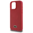 Lacoste LCHMP16LPVCR iPhone 16 Pro 6.3" tok, piros hardcase Iconic Petit Pique MagSafe
