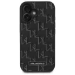 Karl Lagerfeld KLHMP16MPKHPORPK iPhone 16 Plus 6.7" tok, fekete Hot Stamp Magsafe