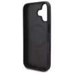 Karl Lagerfeld KLHMP16MPKHPORPK iPhone 16 Plus 6.7" tok, fekete Hot Stamp Magsafe