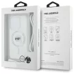Karl Lagerfeld KLHMP16LHCKHNT iPhone 16, Pro 6.3" hardcase átlátszó Crossbody IML Karl Head Magsafe