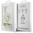 Hello Kitty HKHMP16LLGDIH iPhone 16 Pro, 6.3" tok, fehér-arany Liquid Glitter Fever MagSafe