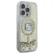 Hello Kitty HKHMP16XLGDIH iPhone 16 Pro, Max 6.9" tok, fehér-arany Liquid Glitter Fever MagSafe