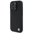 BMW BMHMP16X23RDDK iPhone 16 Pro Max 6.9" tok, fekete Sign Leather Diamond Metal Logo MagSafe