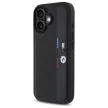 BMW BMHCP16S23PUPVK iPhone 16 6.1" tok, fekete M Perforated Tricolor Detail Line