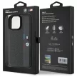 BMW BMHCP16L23PUPVA iPhone 16 Pro 6.3" tok, sötétszürke hardcase M Perforated Tricolor Detail Line