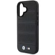 BMW BMHMP16S23PUSPK iPhone 16 6.1" tok, fekete M Perforated And Stitched Line MagSafe