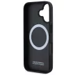 BMW BMHMP16S23PUSPK iPhone 16 6.1" tok, fekete M Perforated And Stitched Line MagSafe