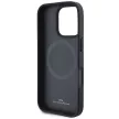 BMW BMHMP16L23PUSPK iPhone 16 Pro 6.3" tok, fekete M Perforated And Stitched Line MagSafe