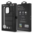 BMW BMHMP16L23PUSPK iPhone 16 Pro 6.3" tok, fekete M Perforated And Stitched Line MagSafe