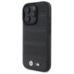 BMW BMHMP16X23PUSPK iPhone 16 Pro Max, 6.9" tok, fekete M Perforated And Stitched Line MagSafe