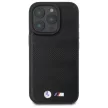BMW BMHMP16X23PUSPK iPhone 16 Pro Max, 6.9" tok, fekete M Perforated And Stitched Line MagSafe
