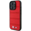 BMW BMHMP16L23PUSPR iPhone 16 Pro 6.3" tok, piros hardcase M Perforated And Stitched Line MagSafe