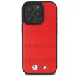 BMW BMHMP16L23PUSPR iPhone 16 Pro 6.3" tok, piros hardcase M Perforated And Stitched Line MagSafe