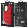 BMW BMHMP16X23PUSPR iPhone 16 Pro Max, 6.9" tok, piros hardcase M Perforated And Stitched Line MagSafe
