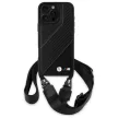 BMW BMHCP16X23PSCCK iPhone 16 Pro Max, 6.9" tok, fekete M Edition Carbon Stripe & Strap