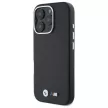 BMW BMHMP16X23PMWK iPhone 16 Pro Max, 6.9" tok, fekete M Smooth Full Wrapped Metal MagSafe
