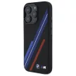 BMW BMHMP16L23SSPK iPhone 16 Pro 6.3", tok, fekete Silicone Random Lines MagSafe