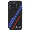 BMW BMHMP16X23SSPK iPhone 16 Pro Max, 6.9" tok, fekete Silicone Random Lines MagSafe