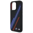 BMW BMHMP16X23SSPK iPhone 16 Pro Max, 6.9" tok, fekete Silicone Random Lines MagSafe