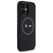 BMW BMHMP16S23SROK iPhone 16 6.1", tok, fekete M Silicone Printed Ring MagSafe