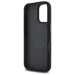 BMW BMHMP16S23SROK iPhone 16 6.1", tok, fekete M Silicone Printed Ring MagSafe