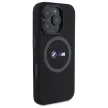 BMW BMHMP16X23SROK iPhone 16 Pro Max, 6.9" tok, fekete M Silicone Printed Ring MagSafe