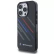 BMW BMHCP16X23HTRAK iPhone 16 Pro Max 6.9" tok, fekete hardcase Motosport IML Random Stripes, tok, fekete