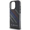 BMW BMHCP16X23HTRAK iPhone 16 Pro Max 6.9" tok, fekete hardcase Motosport IML Random Stripes, tok, fekete