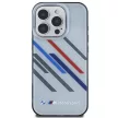 BMW BMHCP16X23HTRAG iPhone 16 Pro Max 6.9" tok, szürke hardcase Motosport IML Random Stripes