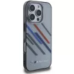 BMW BMHCP16X23HTRAG iPhone 16 Pro Max 6.9" tok, szürke hardcase Motosport IML Random Stripes