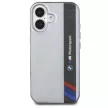 BMW hardcase Motosport IML Vertical Stripe BMHCP16M23HTFEG iPhone 16 Plus 6.7" tok, szürke