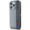 BMW BMHCP16L23HTFEG iPhone 16 Pro 6.3" tok, szürke hardcase Motosport IML Vertical Stripe