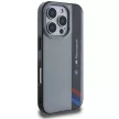 BMW BMHCP16L23HTFEG iPhone 16 Pro 6.3" tok, szürke hardcase Motosport IML Vertical Stripe