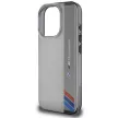 BMW BMHCP16L23HTFEG iPhone 16 Pro 6.3" tok, szürke hardcase Motosport IML Vertical Stripe