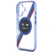 BMW BMHMP16S23HTPUT iPhone 16 6.1", tok, átlátszó hardcase Motosport IML Circle MagSafe