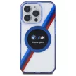 BMW BMHMP16X23HTPUT iPhone 16 Pro Max, 6.9" tok, átlátszó hardcase Motosport IML Circle MagSafe