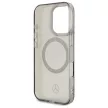 Mercedes MEHMP16L23HUOSK iPhone 16 Pro, 6.3" tok, fekete Silver Ring MagSafe