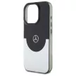 Mercedes MEHMP16L23HBIGK iPhone 16 Pro, 6.3" czarny srebrny/tok, fekete silver hardcase Doubel Layer BiColor MagSafe
