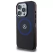Mercedes MEHMP16X23HBIKV iPhone 16 Pro, Max 6.9" tok, fekete.sötétkék hardcase MB Double Layer BiColor MagSafe