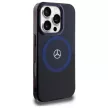Mercedes MEHMP16X23HBIKV iPhone 16 Pro, Max 6.9" tok, fekete.sötétkék hardcase MB Double Layer BiColor MagSafe