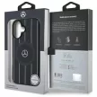 Mercedes MEHMP16S23HRSK iPhone 16 6.1", tok, fekete MB Double Layer Crossed Lines MagSafe