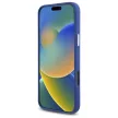 Mercedes MEHMP16X23SUMRV iPhone 16 Pro, Max 6.9" tok, kék hardcase Silicone tok, piros Stripe MagSafe