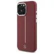 Mercedes MEHMP16X23SUMSR iPhone 16 Pro, Max 6.9" tok, piros hardcase Silicone White Stripe MagSafe
