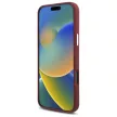 Mercedes MEHMP16X23SUMSR iPhone 16 Pro, Max 6.9" tok, piros hardcase Silicone White Stripe MagSafe