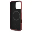Mercedes MEHMP16X23SUMSR iPhone 16 Pro, Max 6.9" tok, piros hardcase Silicone White Stripe MagSafe