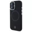 Mercedes MEHMP16S23SUTTK iPhone 16 6.1" tok, fekete hardcase Silicone Tonal Logo MagSafe